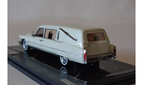 Cadillac Fleetwood Superior Hearse 1976 (341), масштабная модель, matrix, scale43