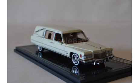 Cadillac Fleetwood Superior Hearse 1976 (341), масштабная модель, matrix, scale43