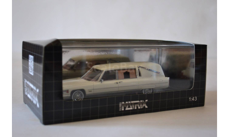 Cadillac Fleetwood Superior Hearse 1976 (341), масштабная модель, matrix, scale43