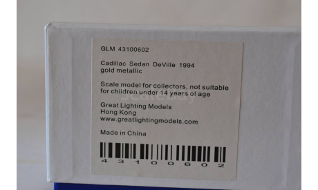 Cadillac Sedan Deville 1994 (602), масштабная модель, GLM, scale43