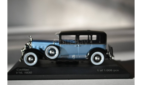 Cadillac V16 1930 (2345), масштабная модель, WhiteBox, 1:43, 1/43