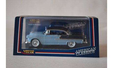 Chevrolet Beil Air Hard Top blue_blue, масштабная модель, Vitesse, scale43