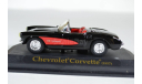 Chevrolet Corvette 1957 чёр, масштабная модель, Yat Ming, scale43