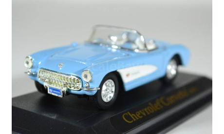 Chevrolet Corvette 1957 гол, масштабная модель, Yat Ming, 1:43, 1/43