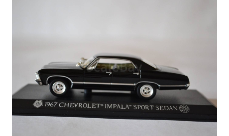 Chevrolet Impala Sport Sedan 1967 (Supernatural), масштабная модель, Greenlight Collectibles, 1:43, 1/43