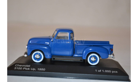 Chevrolet Pick 3100 Up 1950, масштабная модель, WhiteBox, scale43