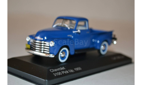 Chevrolet Pick 3100 Up 1950, масштабная модель, WhiteBox, scale43