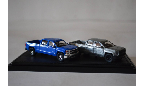 Chevrolet Silverado 2014, масштабная модель, Greenlight Collectibles, 1:64, 1/64