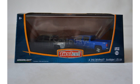 Chevrolet Silverado 2014, масштабная модель, Greenlight Collectibles, 1:64, 1/64