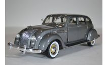 Chrysler Airflow 1936 серый мет (Signature 18126), масштабная модель, 1:18, 1/18