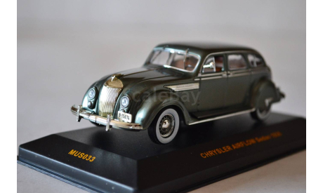 Chrysler Airflow sedan 1936 (033), масштабная модель, IXO Museum (серия MUS), scale43