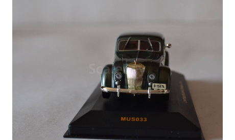 Chrysler Airflow sedan 1936 (033), масштабная модель, IXO Museum (серия MUS), scale43
