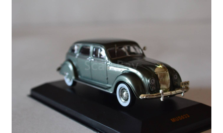 Chrysler Airflow sedan 1936 (033), масштабная модель, IXO Museum (серия MUS), scale43