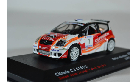 Citroen C2 S1600 #1 2007, масштабная модель, IXO/Altaya, scale43, Citroën