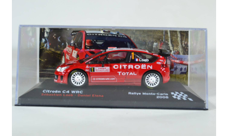 Citroen C4 WRC #1, масштабная модель, IXO/Altaya, scale43, Citroën