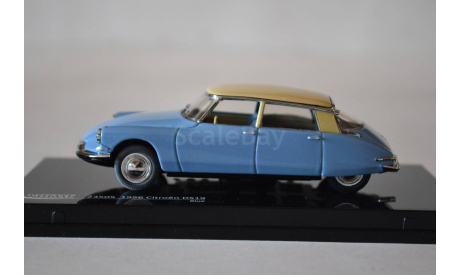 Citroen DS19 1956 blue, масштабная модель, Citroën, Vitesse, 1:43, 1/43