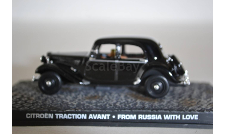 Citroen Traction Avant (From Russia With Love), сборная модель автомобиля, Ge Fabbri, scale43, Citroën