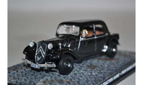 Citroen Traction Avant (From Russia With Love), сборная модель автомобиля, Ge Fabbri, scale43, Citroën