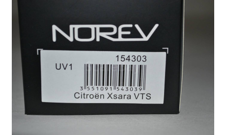 Citroen Xsara VTS (303), масштабная модель, Norev, scale43, Citroën