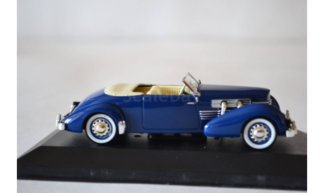 Cord 812 Convertible Phaeton 1937 (030), масштабная модель, IXO Museum (серия MUS), scale43, Chrysler