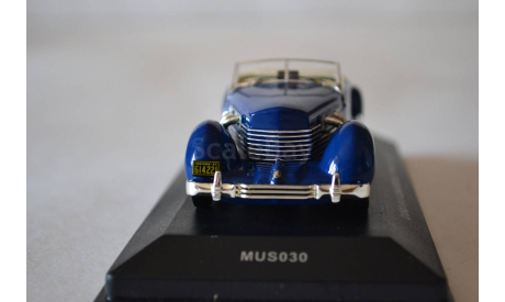 Cord 812 Convertible Phaeton 1937 (030), масштабная модель, IXO Museum (серия MUS), scale43, Chrysler