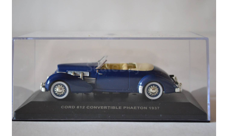 Cord 812 Convertible Phaeton 1937 (030), масштабная модель, IXO Museum (серия MUS), scale43, Chrysler