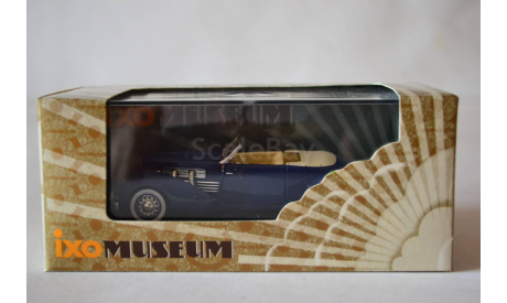 Cord 812 Convertible Phaeton 1937 (030), масштабная модель, IXO Museum (серия MUS), scale43, Chrysler