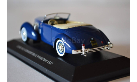 Cord 812 Convertible Phaeton 1937 (030), масштабная модель, IXO Museum (серия MUS), scale43, Chrysler