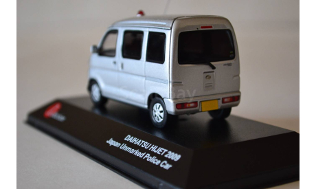 Daihatsu Hijet 2009 Japan Unmarked  Police  Car, масштабная модель, J-Collection, scale43