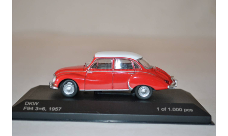 DKW F94 3=8 1957, масштабная модель, WhiteBox, scale43