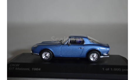 DKW GT Malzoni 1964, масштабная модель, WhiteBox, scale43