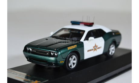 DODGE CHALLENGER R_T Broward Country Sheriff 2009, масштабная модель, Premium X, scale43