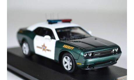 DODGE CHALLENGER R_T Broward Country Sheriff 2009, масштабная модель, Premium X, scale43
