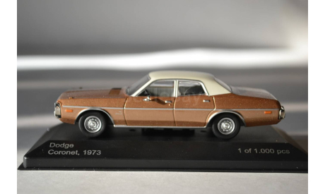 Dodge Coronet 1973 (Br), масштабная модель, WhiteBox, scale43