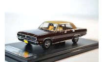 Dodge Dark Gran Sedan 1976 Brown_Beige roof, масштабная модель, Premium X, scale43