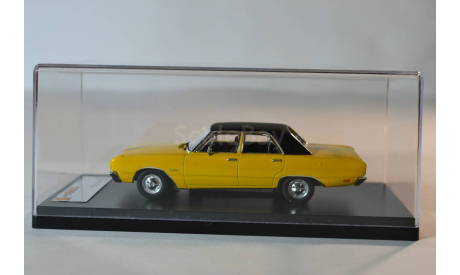Dodge Dark Gran Sedan 1976 Yellow_Black roof, масштабная модель, Premium X, 1:43, 1/43