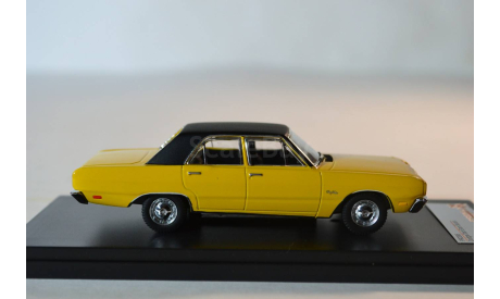 Dodge Dark Gran Sedan 1976 Yellow_Black roof, масштабная модель, Premium X, 1:43, 1/43