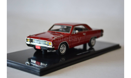 Dodge Dart 1968 red, масштабная модель, Chevrolet, 1:43, 1/43