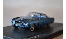 DODGE Firearrow III Concept Ghia Exner 1954 Metallic Blue, масштабная модель, Matrix, scale43