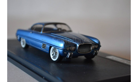 DODGE Firearrow III Concept Ghia Exner 1954 Metallic Blue, масштабная модель, Matrix, scale43
