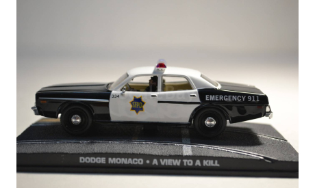 Dodge Monaco  (007 A view to a kill ), сборная модель автомобиля, Ge Fabbri, scale43