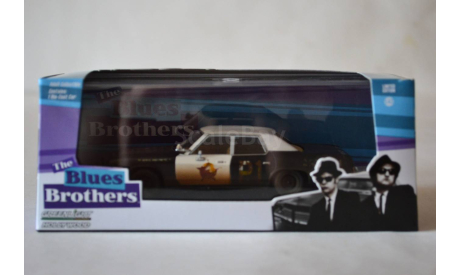 Dodge Monaco 1974 (Bluesmobile), масштабная модель, Greenlight Collectibles, 1:43, 1/43