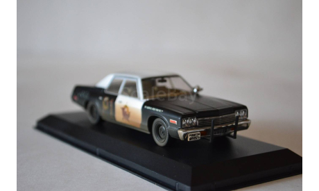 Dodge Monaco 1974 (Bluesmobile), масштабная модель, Greenlight Collectibles, 1:43, 1/43