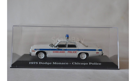 Dodge Monaco 1975 (Chicago Police), масштабная модель, Greenlight Collectibles, 1:43, 1/43