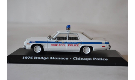 Dodge Monaco 1975 (Chicago Police), масштабная модель, Greenlight Collectibles, 1:43, 1/43