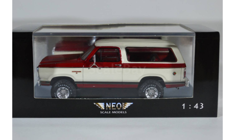 Dodge Ramcharger 1979, масштабная модель, Neo Scale Models, 1:43, 1/43