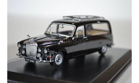 Daimler DS420 Hearse Black 1971 катафалк, масштабная модель, Oxford, scale43