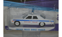 DODGE Monaco Chicago Police 1980 (из кф Братья Блюз), масштабная модель, Greenlight Collectibles, scale64