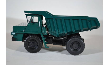 БЕЛАЗ-540 опытный (зеленый), масштабная модель, scale43