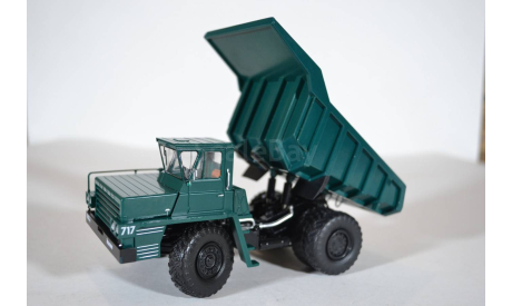 БЕЛАЗ-540 опытный (зеленый), масштабная модель, scale43